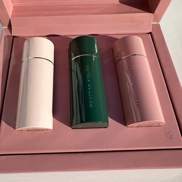 Westman Atelier Lip Suede Matte Lipstick Trio Dash Je Rêve Fluffy Ltd Ed BNIB - Picture 14 of 16